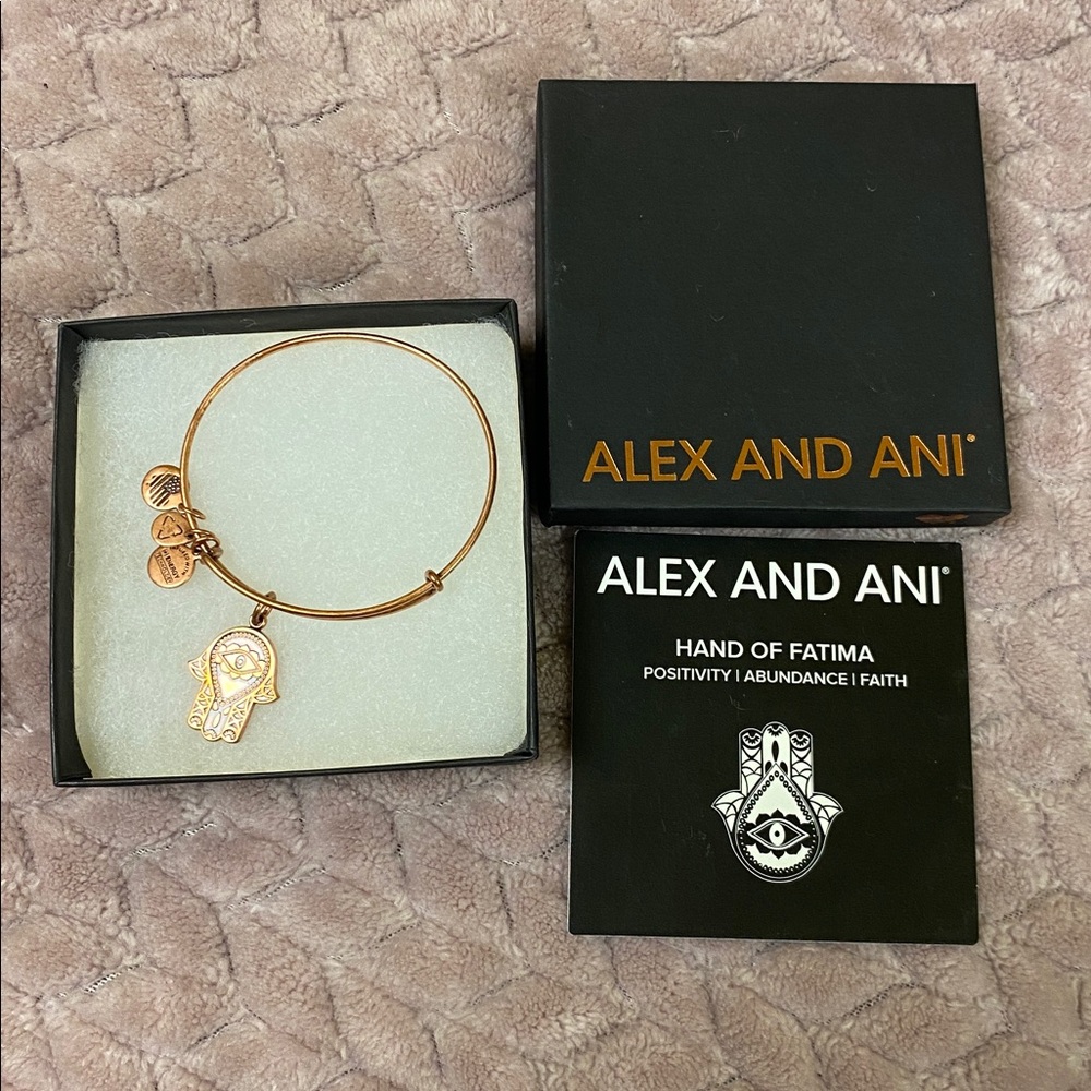Alex and Ani Hand of Fatima Bracelet